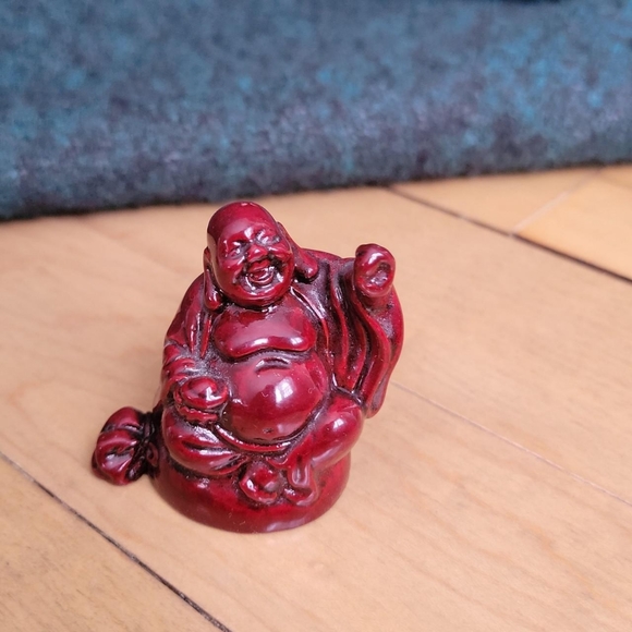 Vintage Buddha Carving Statue Sculpture - Picture 1 of 4